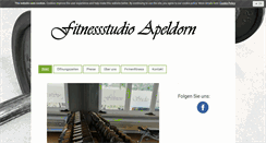 Desktop Screenshot of fitness-studio-apeldorn.de