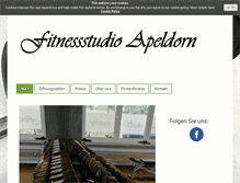 Tablet Screenshot of fitness-studio-apeldorn.de